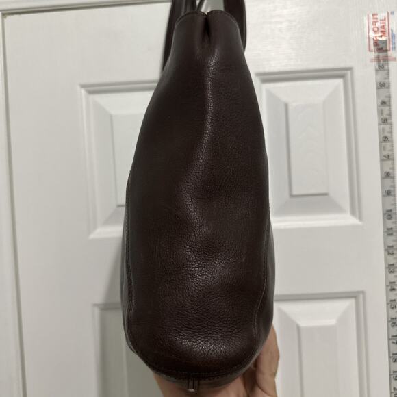 Coach L8E 4181 Lexington women's shoulder bag. Black vintage 90s - Picture 8 of 14